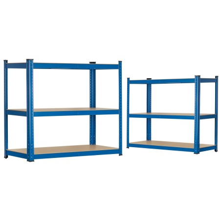 Laoriiul metallist, sinine, 150 x 75 x 30 cm