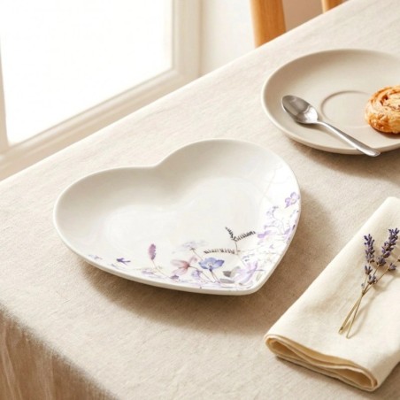 LOUKA südameportselanist magustoidutaldrik 17,5x17 cm