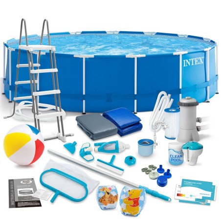 Aiabassein raamiga, 21in1 komplekt, INTEX 28242, 457 x 122 cm