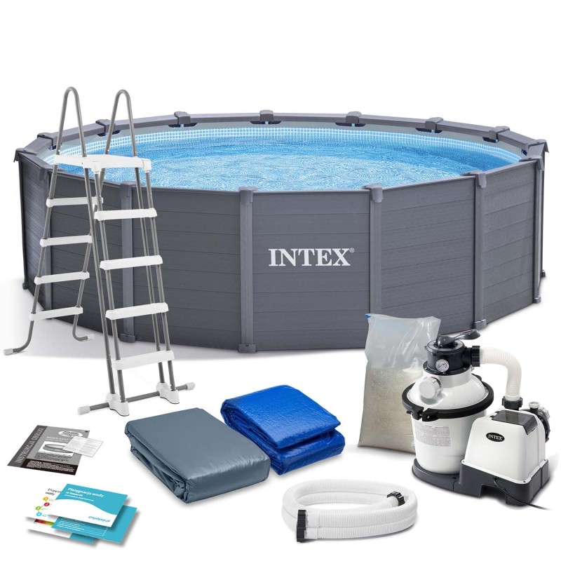 Paneel-aiabassein 478 x 124 cm 12in1 INTEX 26384