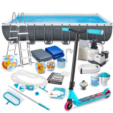Aiabassein raamiga, INTEX 26364 komplekt, 732 x 366 x 132 cm