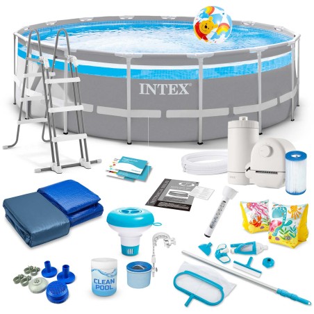 Raam aiabassein 488 x 122 cm 21in1 INTEX 26730