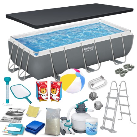 Aiabassein karkassiga, 404 x 201 x 100 cm, Bestway 56442