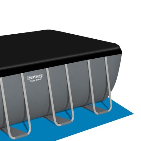 Aiabassein Power Steel karkassiga, 488 x 244 x 122 cm, Bestway 56670