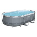Aiabassein Power Steel karkassiga, 427 x 250 x 100 cm, Bestway 56620