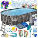 Aiabassein raamiga 18in1 Bestway 5611R, 610 x 366 x 122 cm