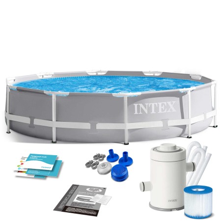 Karkassbassein 3-ühes komplekt, INTEX 26702, 305 x 76 cm