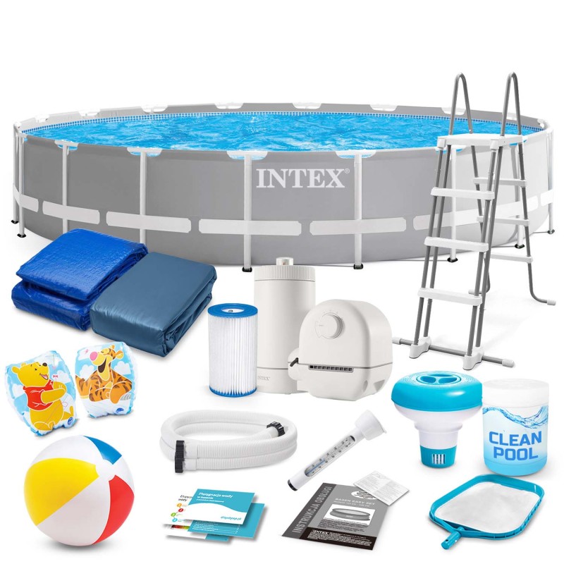 Aiabassein raamiga, 18-osaline komplekt, INTEX 26732, 549 x 122 cm