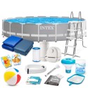 Aiabassein raamiga, 18-osaline komplekt, INTEX 26732, 549 x 122 cm