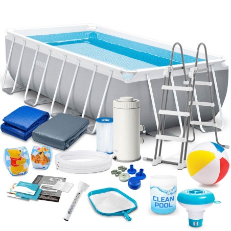 Aiabassein raamiga komplektiga, INTEX 26788, 400 x 200 x 100 cm