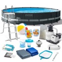 Raamiga aiabassein 610 x 122 cm 17in1 INTEX 26334