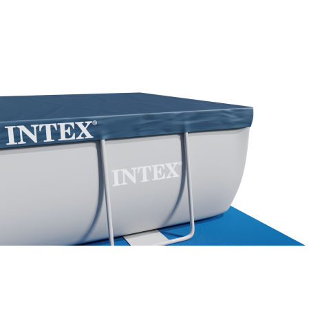 Bassein raamiga ristkülikukujuline 21-in-1 komplektiga, 488x244x107 cm, INTEX 26792