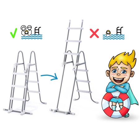 Bassein raamiga ristkülikukujuline 21-in-1 komplektiga, 488x244x107 cm, INTEX 26792