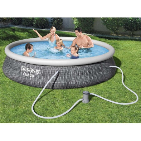 Laiendusaia bassein 396 x 84 cm 16in1 Bestway 57376