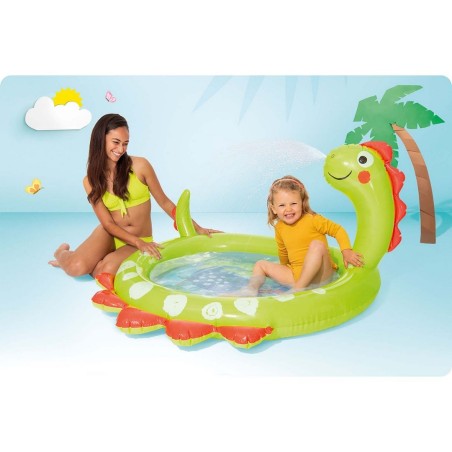 Täispuhutav suplusbassein dinosaurus 119 x 109 x 66 cm Intex 58437
