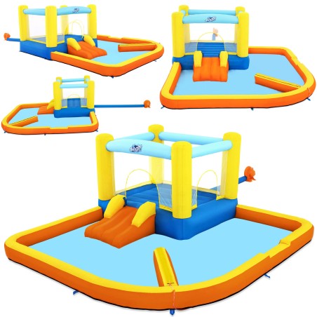Täispuhutav mänguväljak Beach Bounce 365 × 340 × 152 cm Bestway 53381