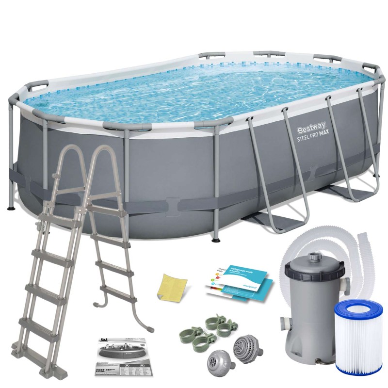 Aiabassein raamiga, Bestway 56620, 427 x 250 x 100 cm