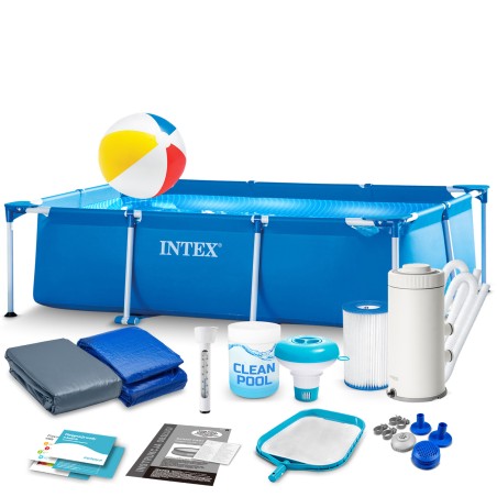 Raamiga aiabassein, INTEX 28271, 260 x 160 x 65 cm