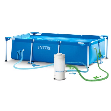 Raamiga aiabassein, INTEX 28271, 260 x 160 x 65 cm