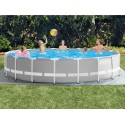 Aiabassein raamiga, ümar, sinine, 12in1 komplektiga, INTEX 26756, 610 x 132 cm