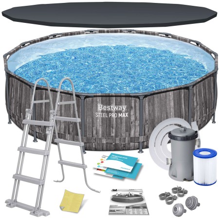 Aiabassein Power Steel raamiga 11in1 komplekt Bestway 5614Z, 427 x 107 cm