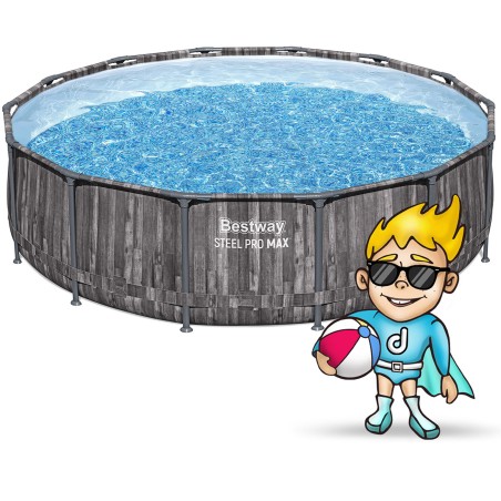 Aiabassein Power Steel raamiga 11in1 komplekt Bestway 5614Z, 427 x 107 cm