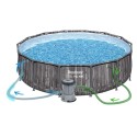 Aiabassein Power Steel raamiga 11in1 komplekt Bestway 5614Z, 427 x 107 cm
