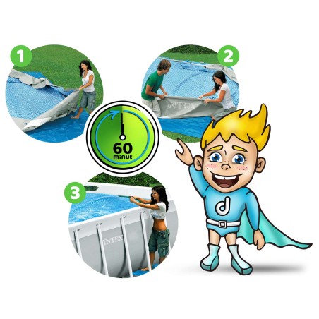 Raambassein INTEX 26796, 503x274x122 cm