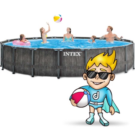 Raambassein aeda ümmargune INTEX 26744, 549 x 122 cm