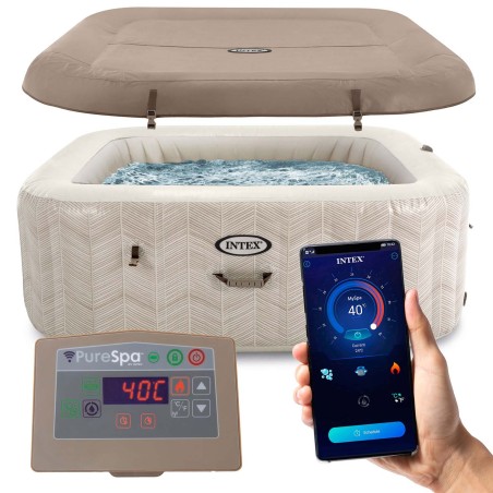 Täispuhutav hüdromassaažiga SPA 4 inimesele INTEX 28446