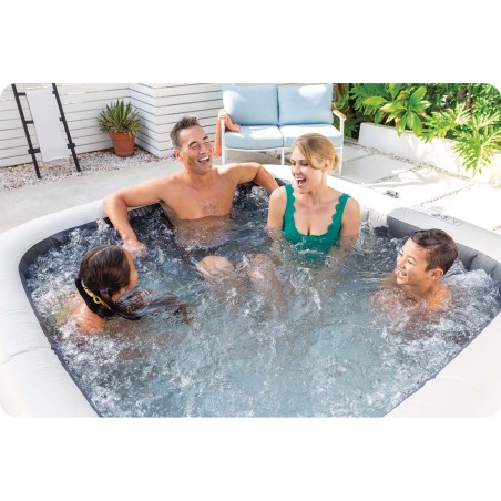 Täispuhutav SPA hüdromassaažiga 4 inimesele, INTEX 28450, 175 x 71 cm