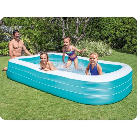 Ristkülikukujuline täispuhutav bassein 305 x 183 x 56 cm INTEX 58484