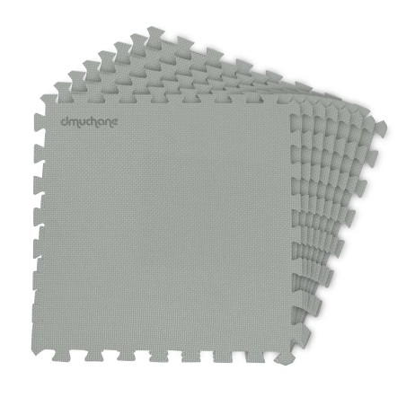 Basseinimatt vahtplastist pusle, hall, 8 detaili (50x50 cm)