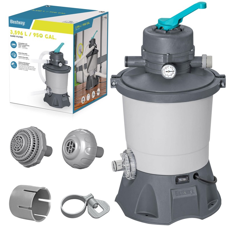 Liivapump basseinidele, 3596 l/h, Bestway 58515