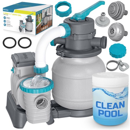 Liivafilterpump basseinile vooluhulgaga 6056 l/h, Bestway 58497