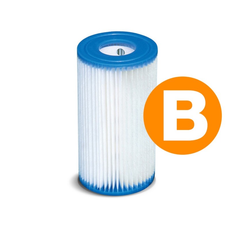 Basseinifilter INTEX 29005, tüüp B, paberist, läbimõõt 14,5 cm, ava 5 cm