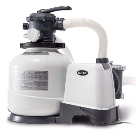 Liivafiltripump INTEX 26648, 10500 l/h, komplektis 50 kg liiva
