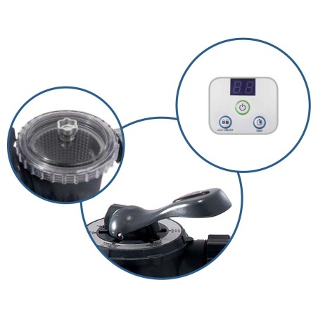 Liivafiltripump INTEX 26648, 10500 l/h, komplektis 50 kg liiva