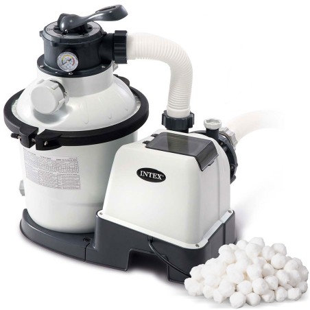 Liivafiltripump filtrikuulidega INTEX 26644, 5700 liitrit/tunnis