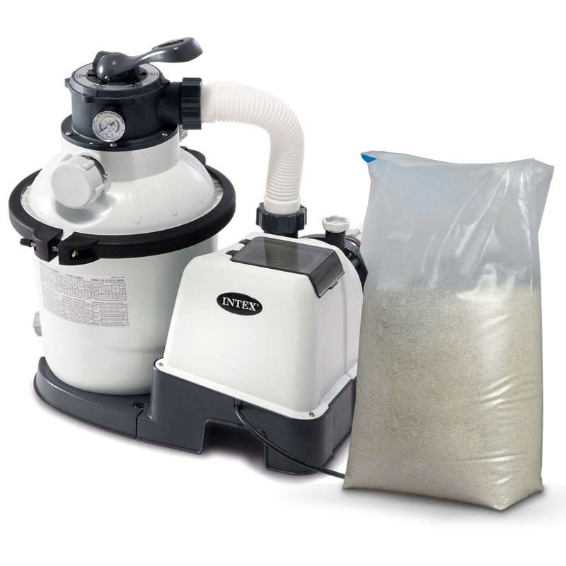 Liivafiltripump 5700 L/h, komplektis 25 kg liiva, INTEX 26644