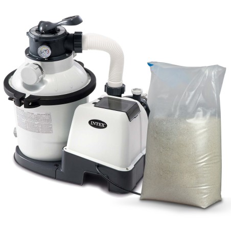 Liivafiltripump 5700 L/h, komplektis 25 kg liiva, INTEX 26644