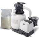 Liivafiltripump INTEX 26646, 7900 l/h, koos 25 kg liivaga