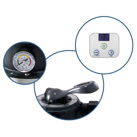 Liivafiltripump INTEX 26646, 7900 l/h, koos 25 kg liivaga