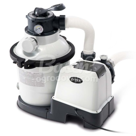 Liivafilterpump INTEX 26652, vooluhulk 12000 l/h, koos 50 kg liivaga