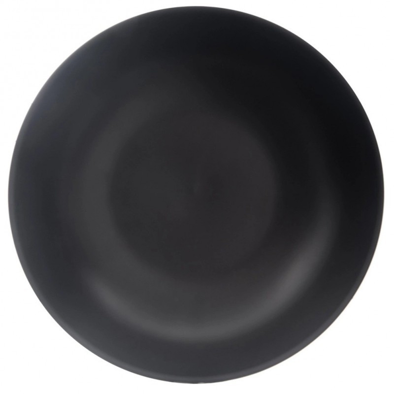 Sügavkeraamiline söögitaldrik, must, 20,5 ... | FreshDesign.ee