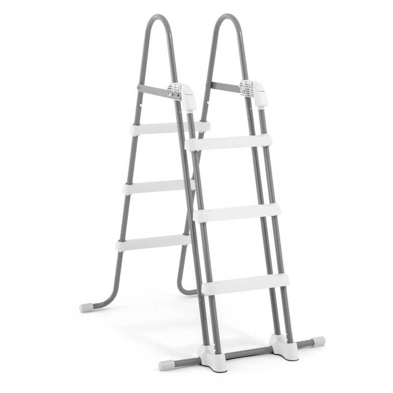 Basseini redel eemaldatavate astmetega metallraamiga, INTEX 28075, 107 cm