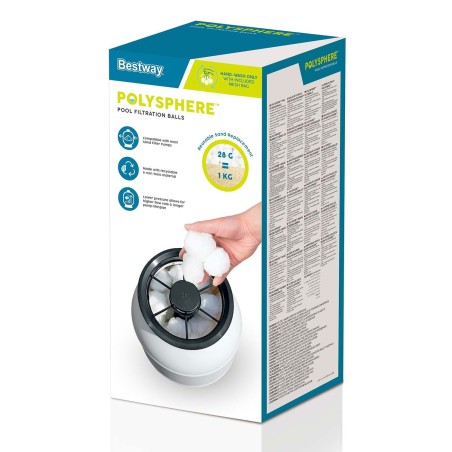 Filtripallid Polysphere liivapumbale Bestway 58475, 500 g