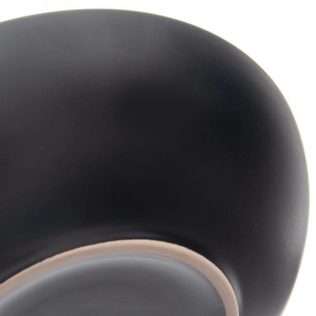 Sügavkeraamiline söögitaldrik, must, 20,5 ... | FreshDesign.ee