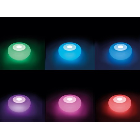 Ujuv täispuhutav basseinilamp Ottomani LED 86 x 33 cm INTEX 68697