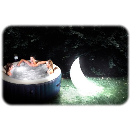 Ujuv täispuhutav basseinilamp Moon LED 135 x 89 x 43 cm INTEX 68693